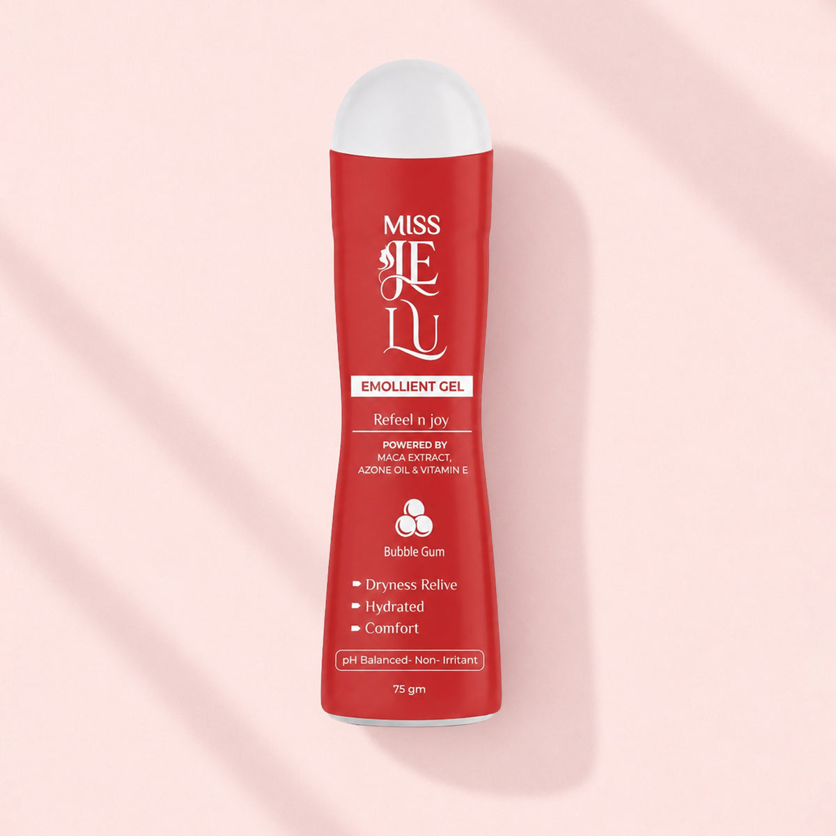 Miss Je Lu Refeel & Joy Lubricant Gel 75 gm with MACA (Bubble Gum)