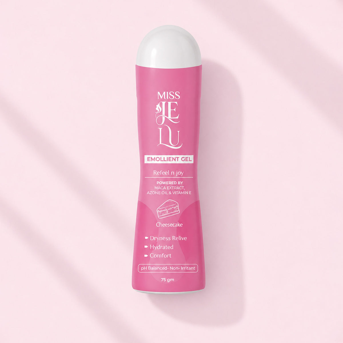 Miss Je Lu Refeel & Joy Lubricant Gel 75 gm with MACA (Cheese Cake)