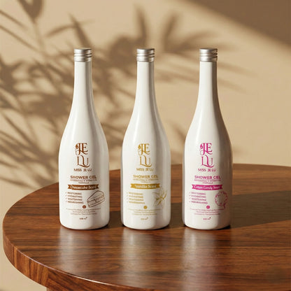 3 Feminine Shower Gel different Scents