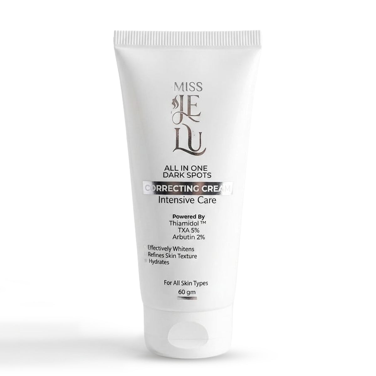 Miss Je Lu All In One Dark Spots Correcting Cream 60 gm with (Thiamidol-TXA-Arbutin)