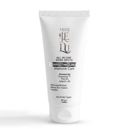 Miss Je Lu All In One Dark Spots Correcting Cream 60 gm with (Thiamidol-TXA-Arbutin)